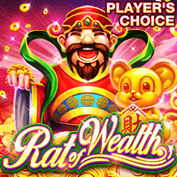 Golden Rat Welcomes God of Wealth